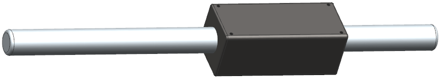 Picture: CAD geometry of Linear Motor Design