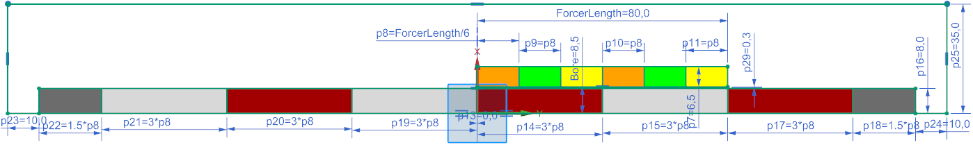 Picture: The parametric CAD Model