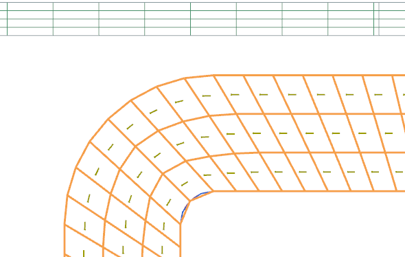 Picture: Small arrows in the coil elements point into the current direction